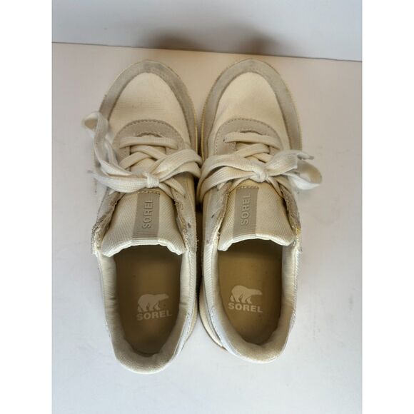 Sorel Women's 2069921125 Out N About III City Size 8.5 Sea Salt Sneakers EUC - Picture 9 of 11